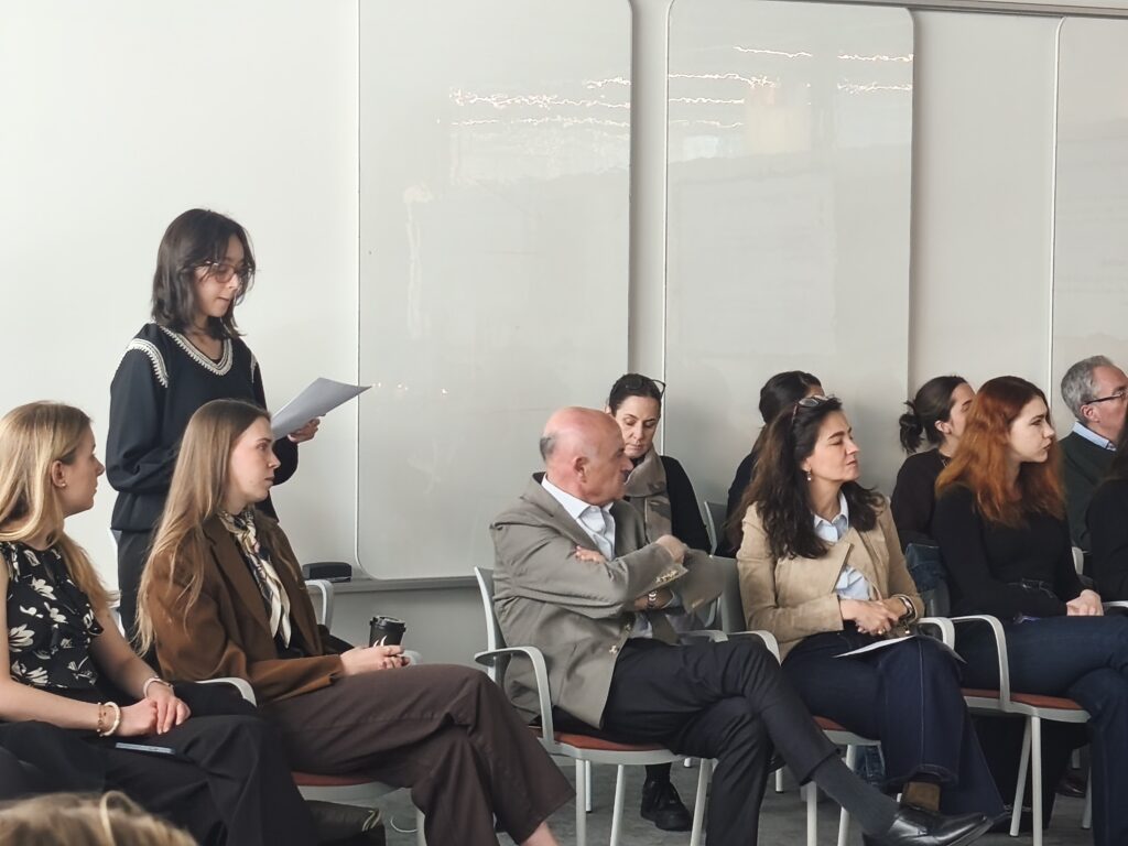 Multicultural student community sharing perspectives on peace and coexistence