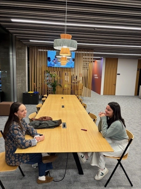 Alumni mentoring current Master in Talent Management students at Advantere.