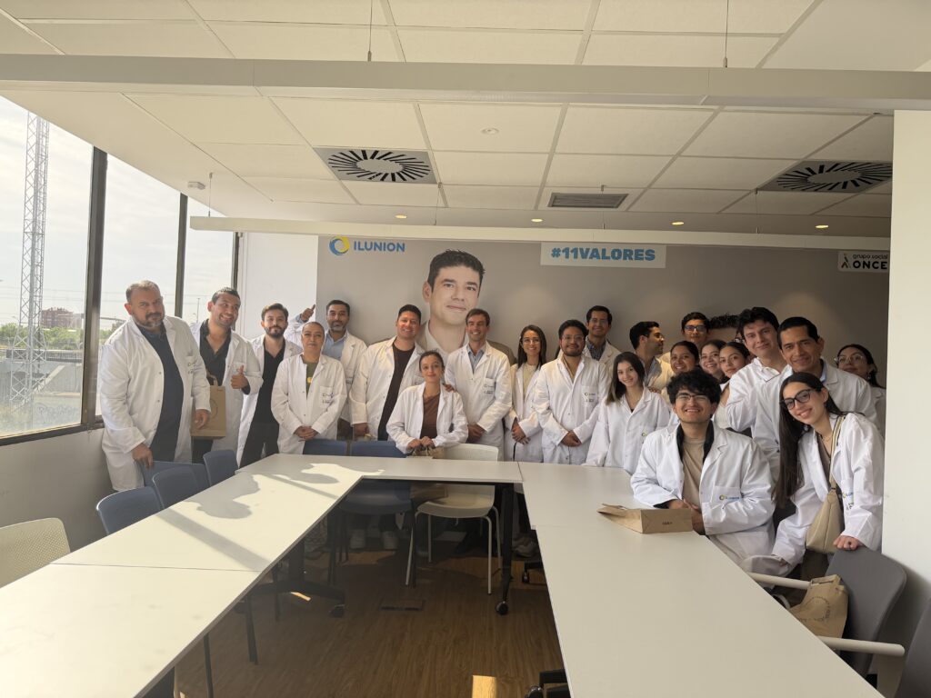 International finance students exploring AI, blockchain and fintech during a study tour in Madrid 