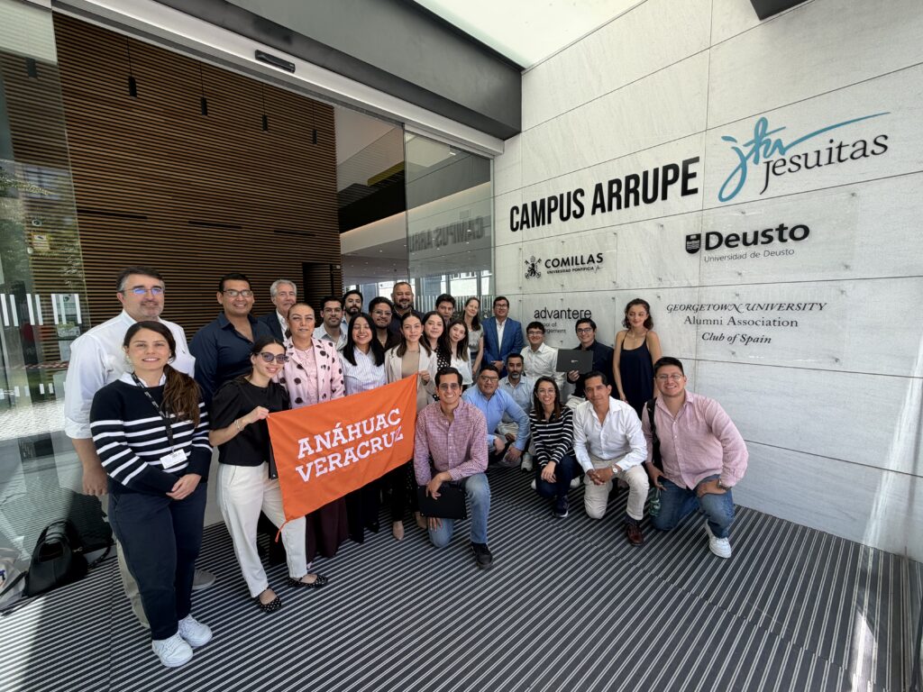 Finance students from Universidad Anáhuac Veracruz visiting Advantere School of Management in Madrid 